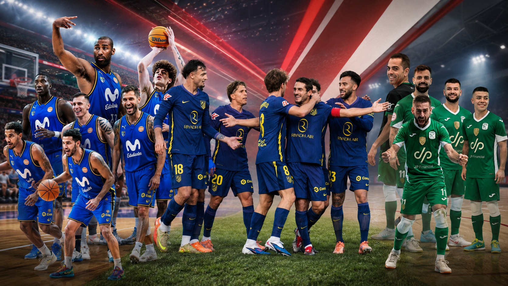 No llevan el escudo del Atlético, pero muchos rojiblancos los sienten como propios
