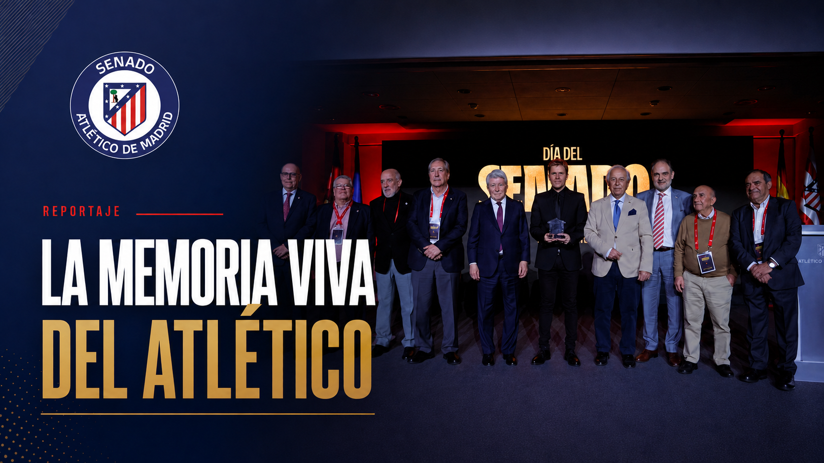 El Senado Atlético cuenta su historia: 50 años de fidelidad y una batalla que no piensa abandonar