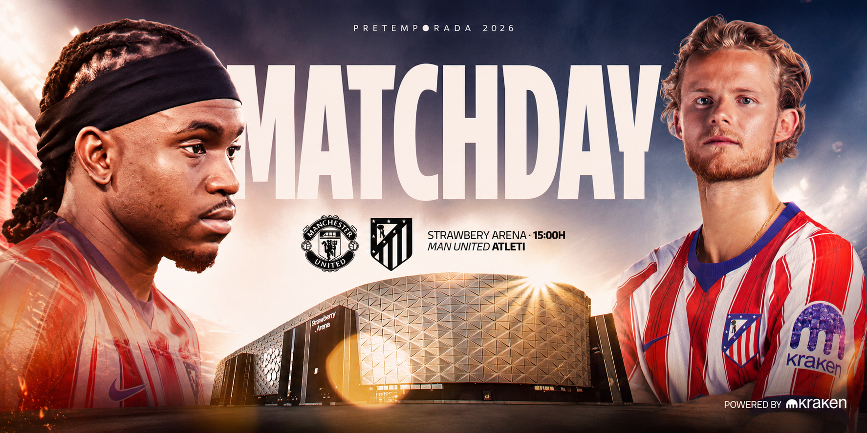 Manchester United – Atlético de Madrid: horario, dónde ver y posible alineación